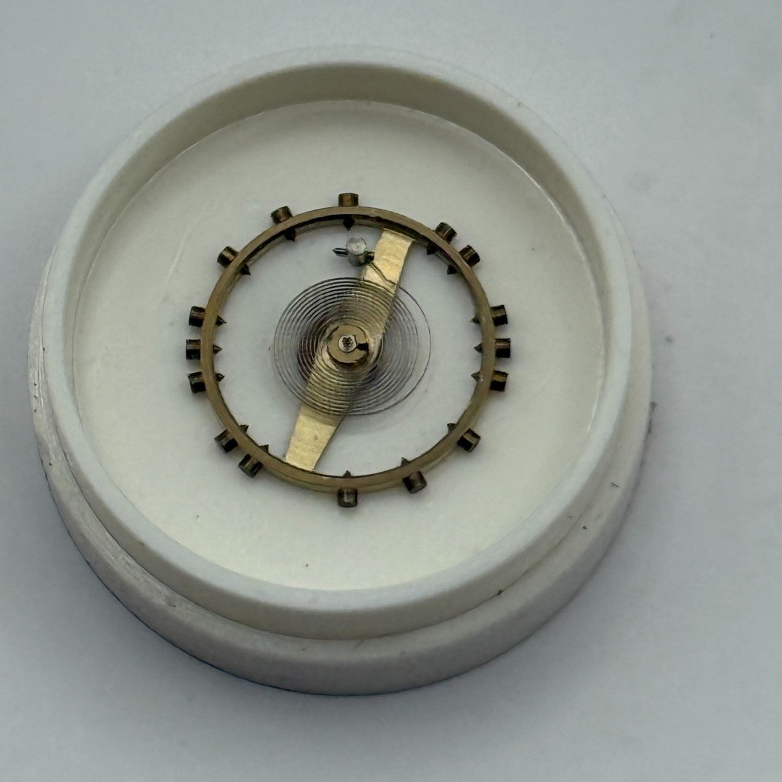 AS 984 Balance Wheel Complete And Spring Inca 31 M Watch Movement Parts NOS