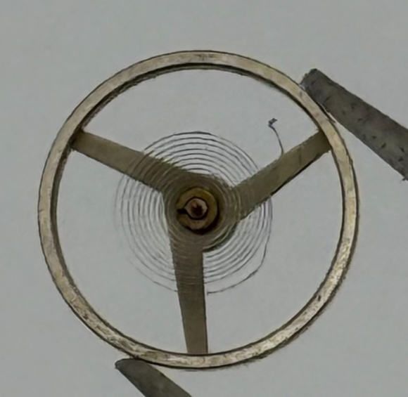 Felsa 4120 4125 Balance Complete Inca Renata 1437 M Watch Movement Parts Vintage