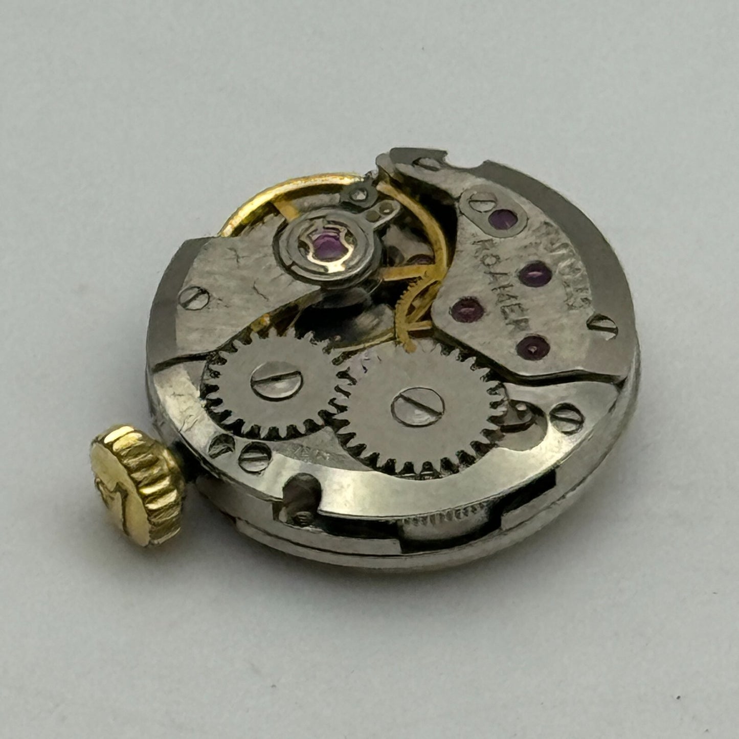 15.5mm Running ETA 2412 Roamer Manual Wind Ladies Watch Movement Vintage PARTS