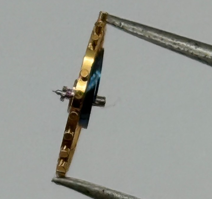 AS 1530 Balance Complete Inca Renata 321 Watch Movement Parts Vintage Damaged