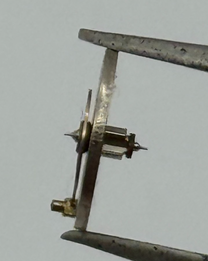 OC RZ Balance Wheel Complete And Spring 10½’’’ a dgt. 1534 Watch Movement Parts 