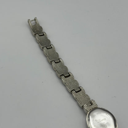 Divinity Ladies Quartz Watch Oval Dial Silver Tone Bracelet Working 19mm