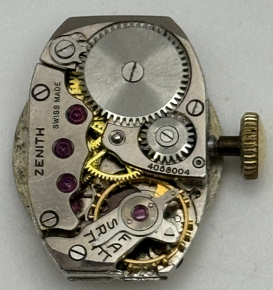 12.8mm Ladies Zenith Cal 525 W H May Nottingham Manual Wind Watch Movement PARTS