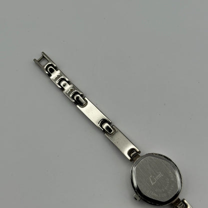 Limit Ladies Quartz Watch Pink MOP Dial Silver Tone Bracelet Working 19mm