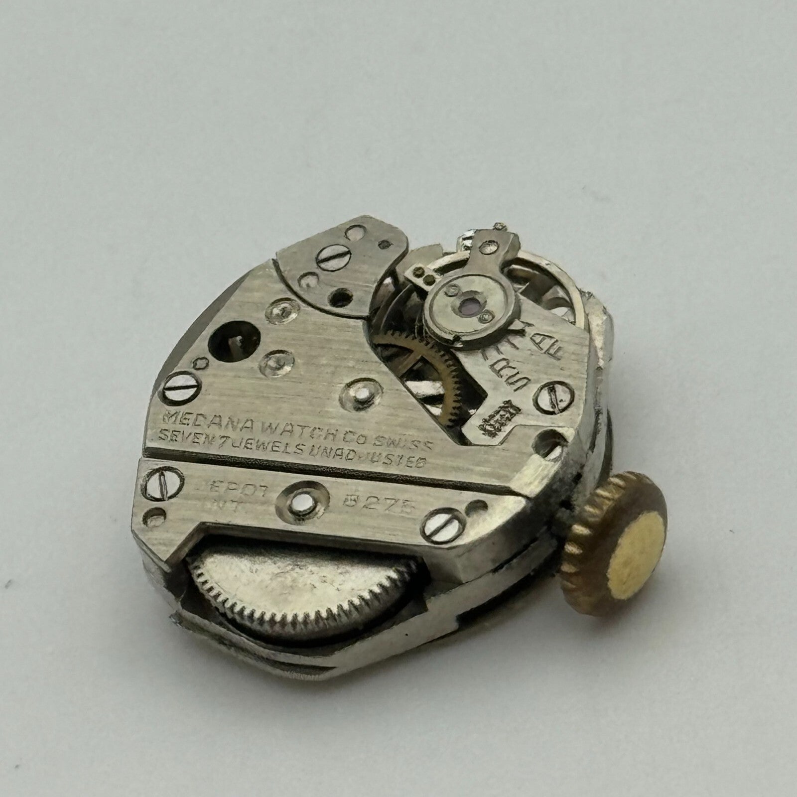 15mm Ladies Medana Cal 8275 Manual Wind 7 Jewels Watch Movement Swiss Made PARTS