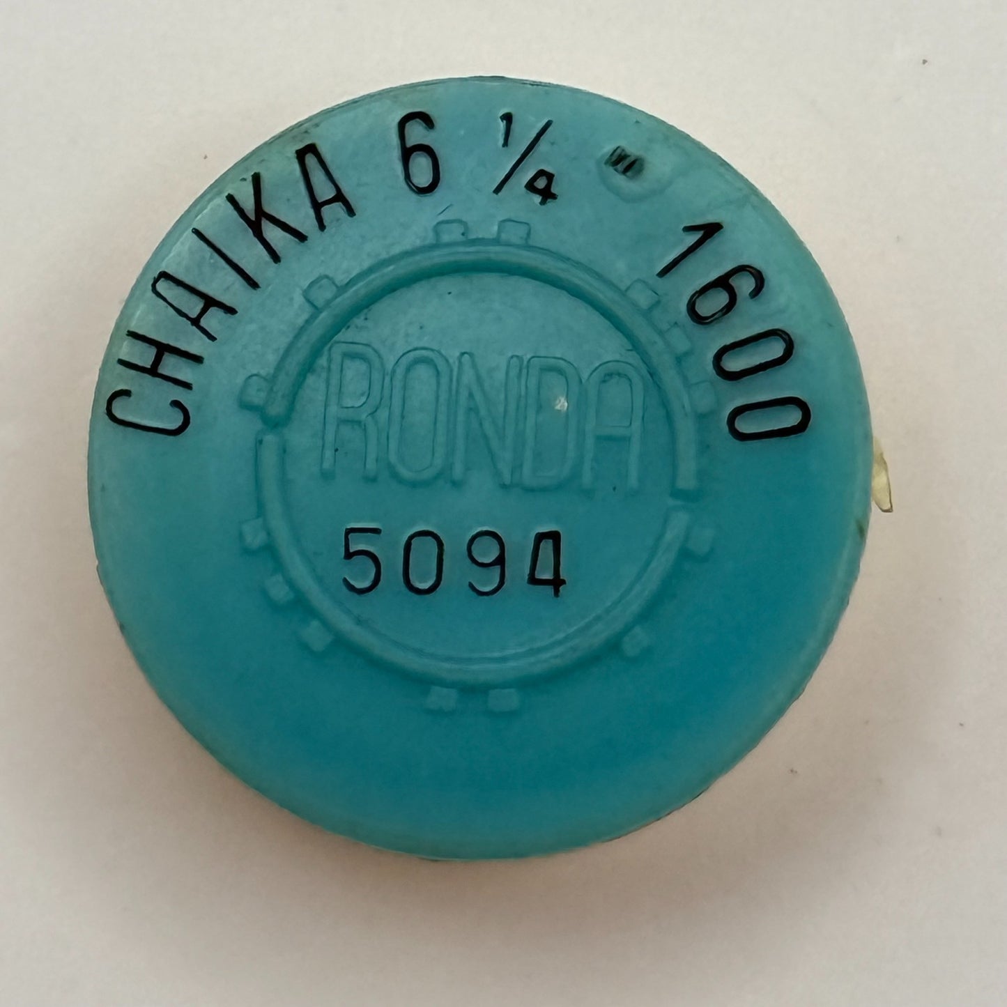 Chaika 1600 Balance Wheel Complete And Spring Ronda 5094 Watch Movement Parts 