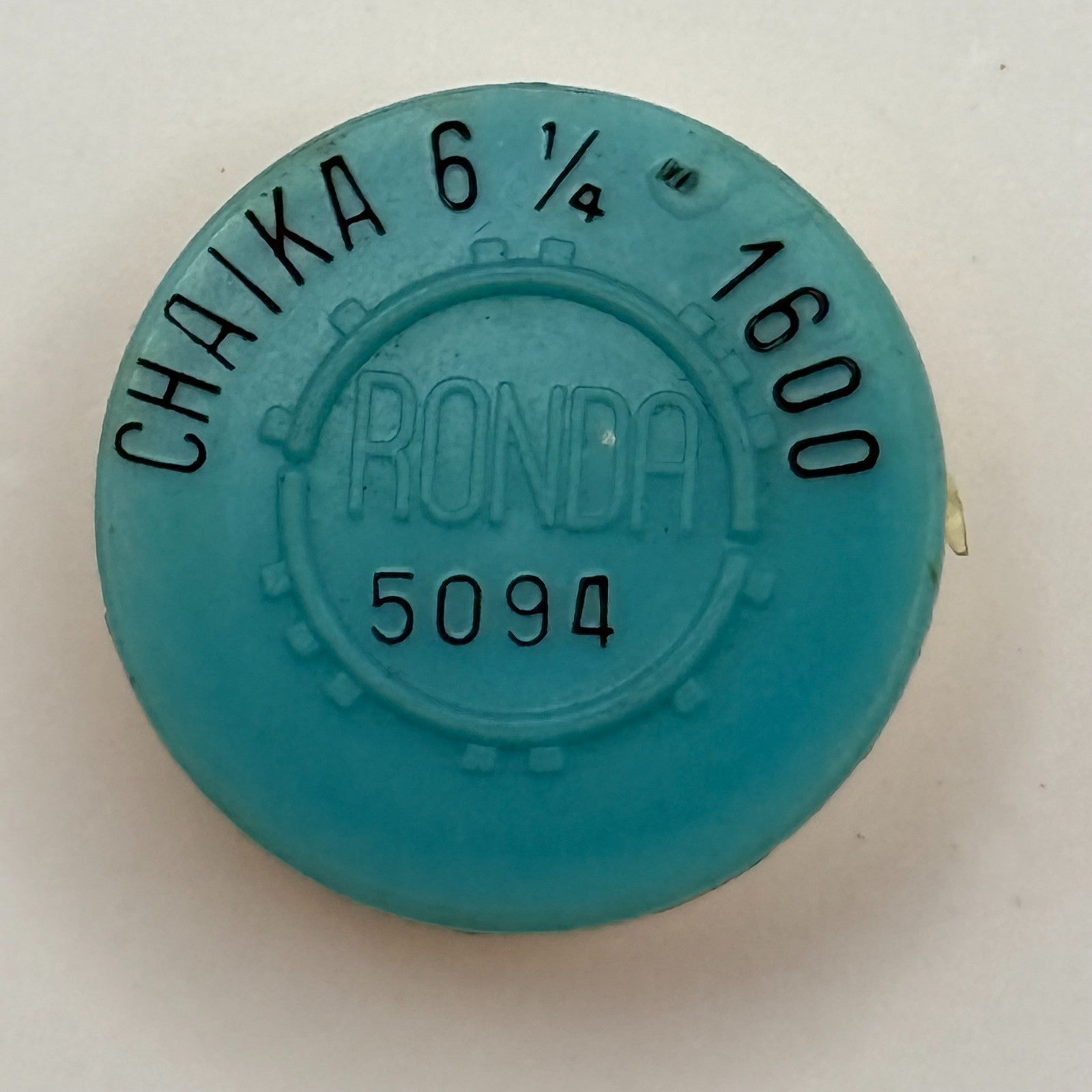 Chaika 1600 Balance Wheel Complete And Spring Ronda 5094 Watch Movement Parts 