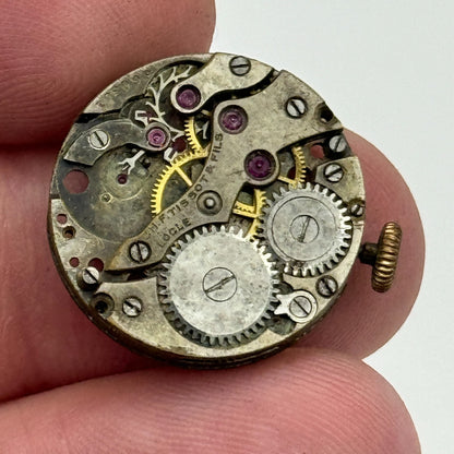 19.7mm C.H.F Tissot & Fils Locle Rare Early Manual Wind Watch Movement PARTS