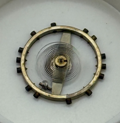 Felsa 780 Balance Wheel Complete And Spring Inca 1160 M Watch Movement Parts NOS