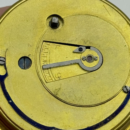 44.9mm Antique J G Graves Sheffield English Express Lever Pocket Watch Movement