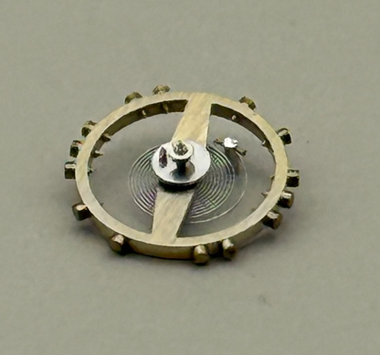 FHF 60 Balance Wheel Complete And Spring 6¾–8’’’ 200 M Watch Movement Parts NOS