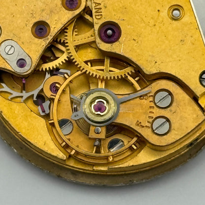 Smiths De Luxe Garrard 18 Jewels Watch Movement Manual Wind Vintage Parts 26.8mm