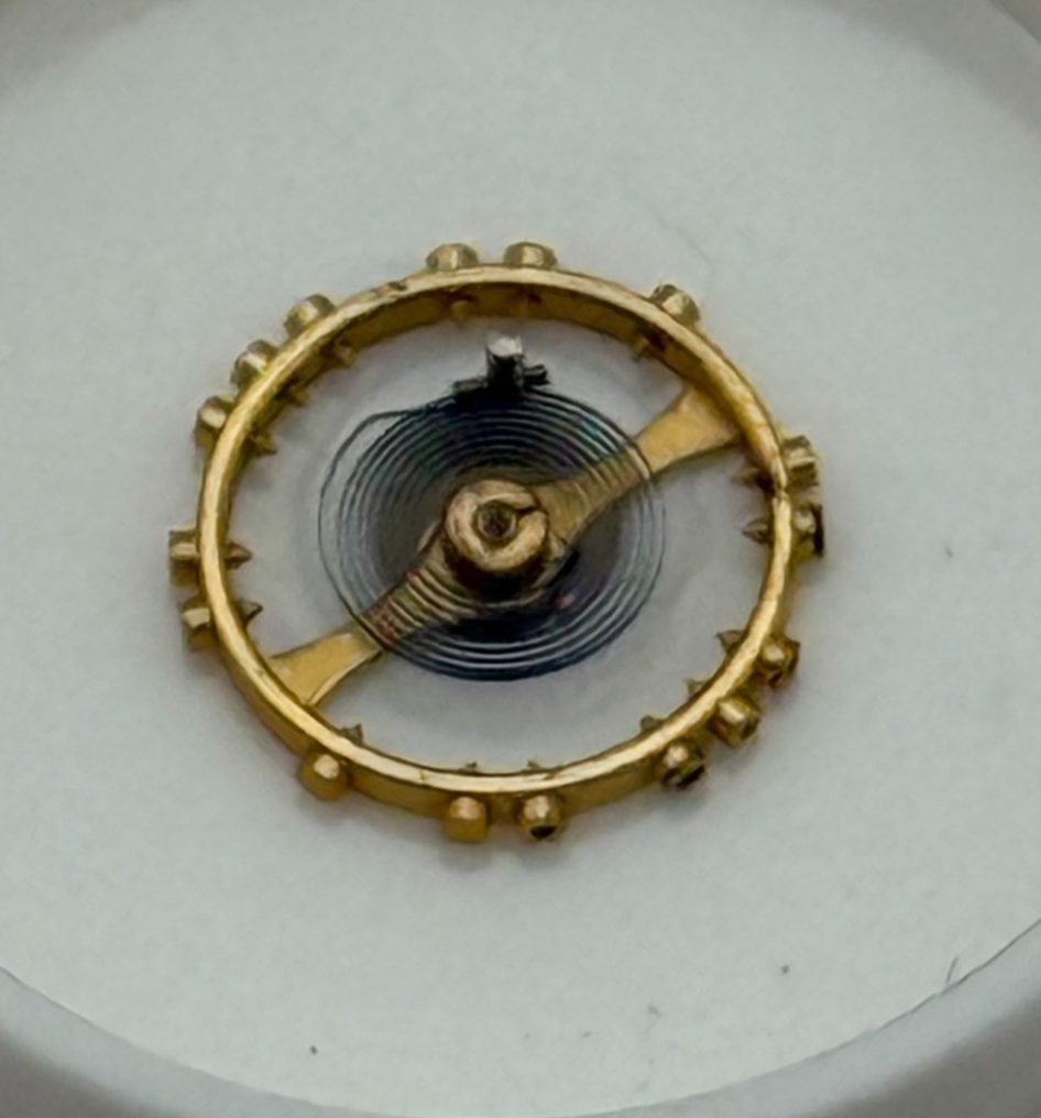 AS 976 1012 Balance Wheel Complete And Spring 29 M Renata Watch Movement Parts 