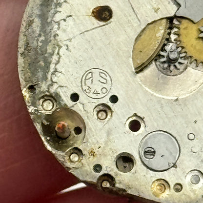 23.7mm Dwelsa Watch Co AS 340 A Schild Manual Wind Swiss Watch Movement PARTS