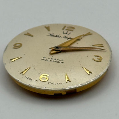Smiths Imperial Cal 0104 Watch Movement Manual Wind Vintage Parts Repair 27.2mm