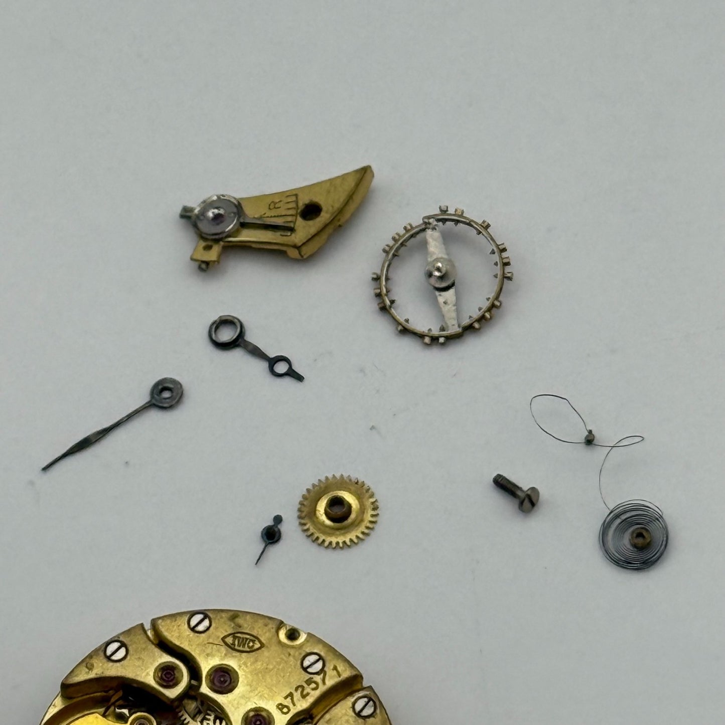 IWC Probus Schafusia Patent 55231 Watch Movement Vintage Swiss Parts 19.7mm