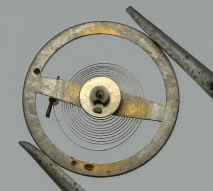 Brac 107 115 Balance Wheel Complete And Spring  705 Watch Movement Parts NOS