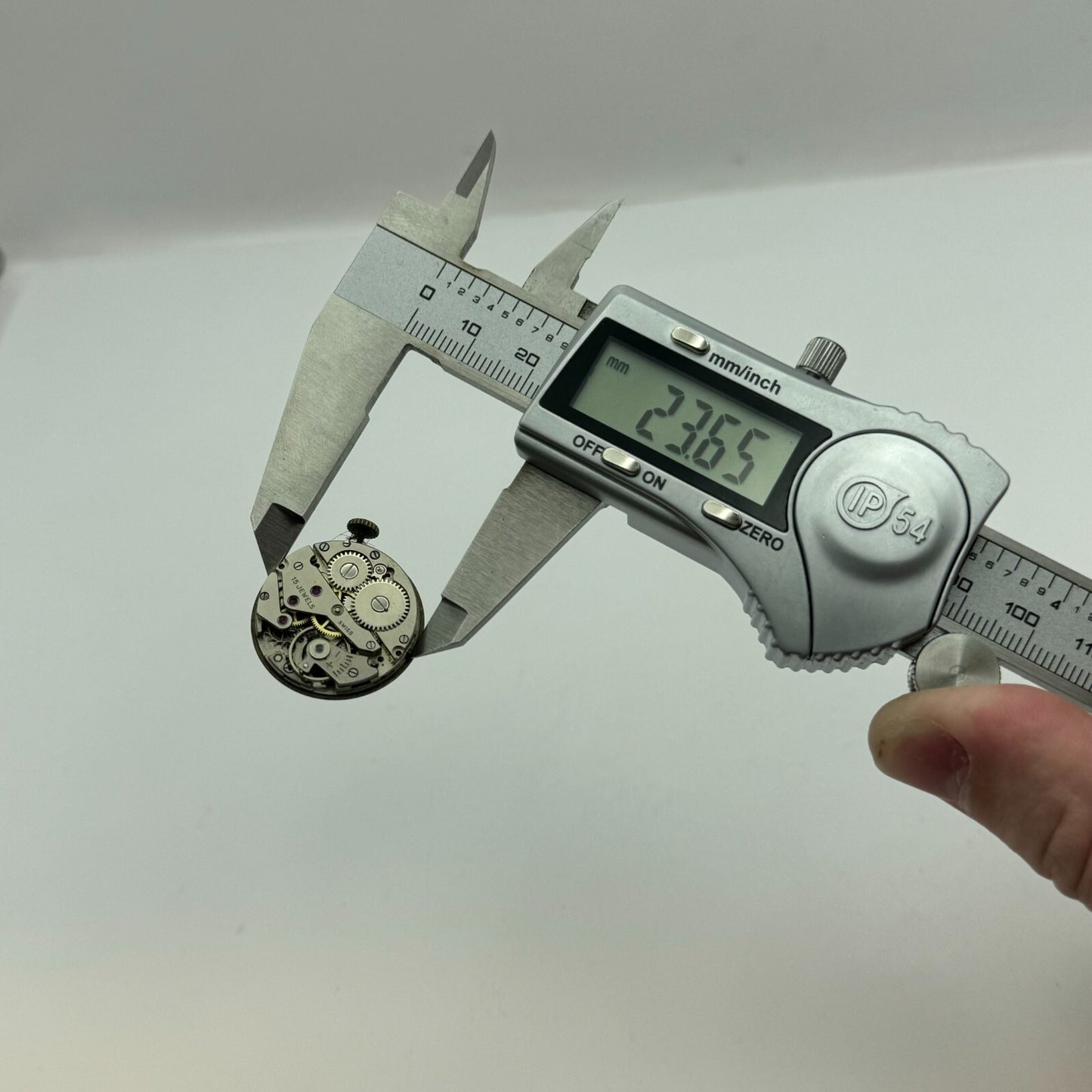 23.6mm AS 1123 1124 Manual Wind 15 Jewels Watch Movement Swiss Vintage PARTS