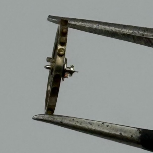 AS 1051 Balance Wheel Complete And Spring 5 1/4’’’ 34 M Watch Movement Parts NOS