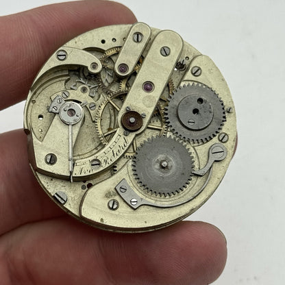 45.2mm High Grade Jules Jurgensen Style Pocket Watch Movement To Restore Parts