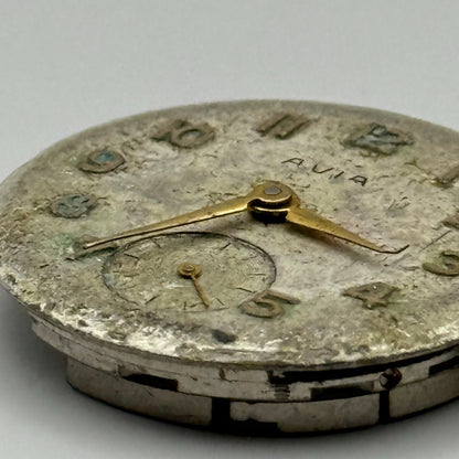 AS 1123 1124 Watch Movement Avia Manual Wind Vintage Swiss Parts Repair 25mm