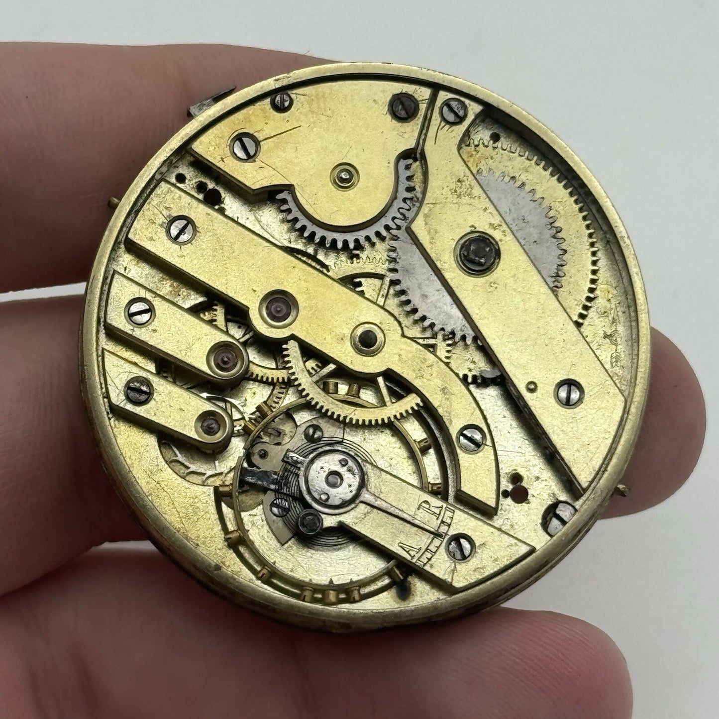 45.2mm Parrenin High Quality Antique Pocket Watch Movement FOR PARTS Repair
