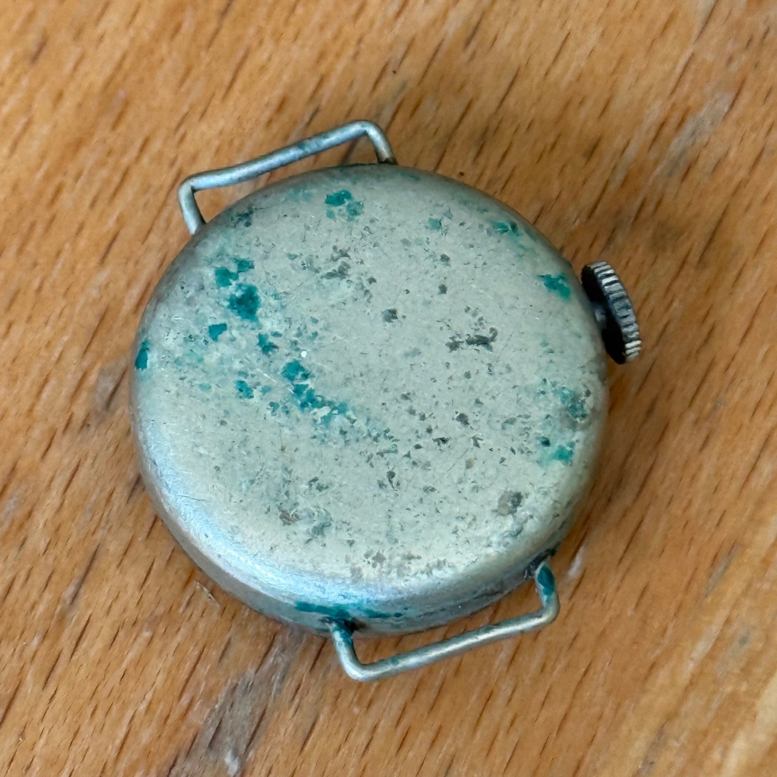 24mm Vintage Swiss Made Trench Watch Manual Wind FOR PARTS / REPAIR