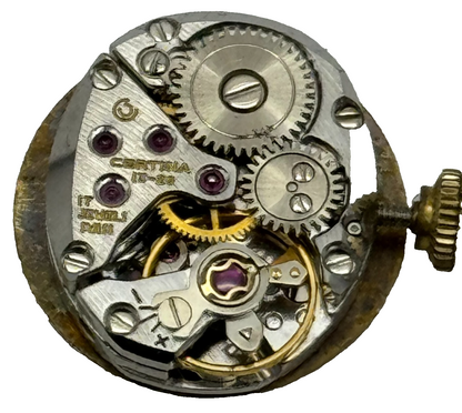 12.9mm Ladies Running Certina 13-20 Manual Wind Watch Movement PARTS SPARES