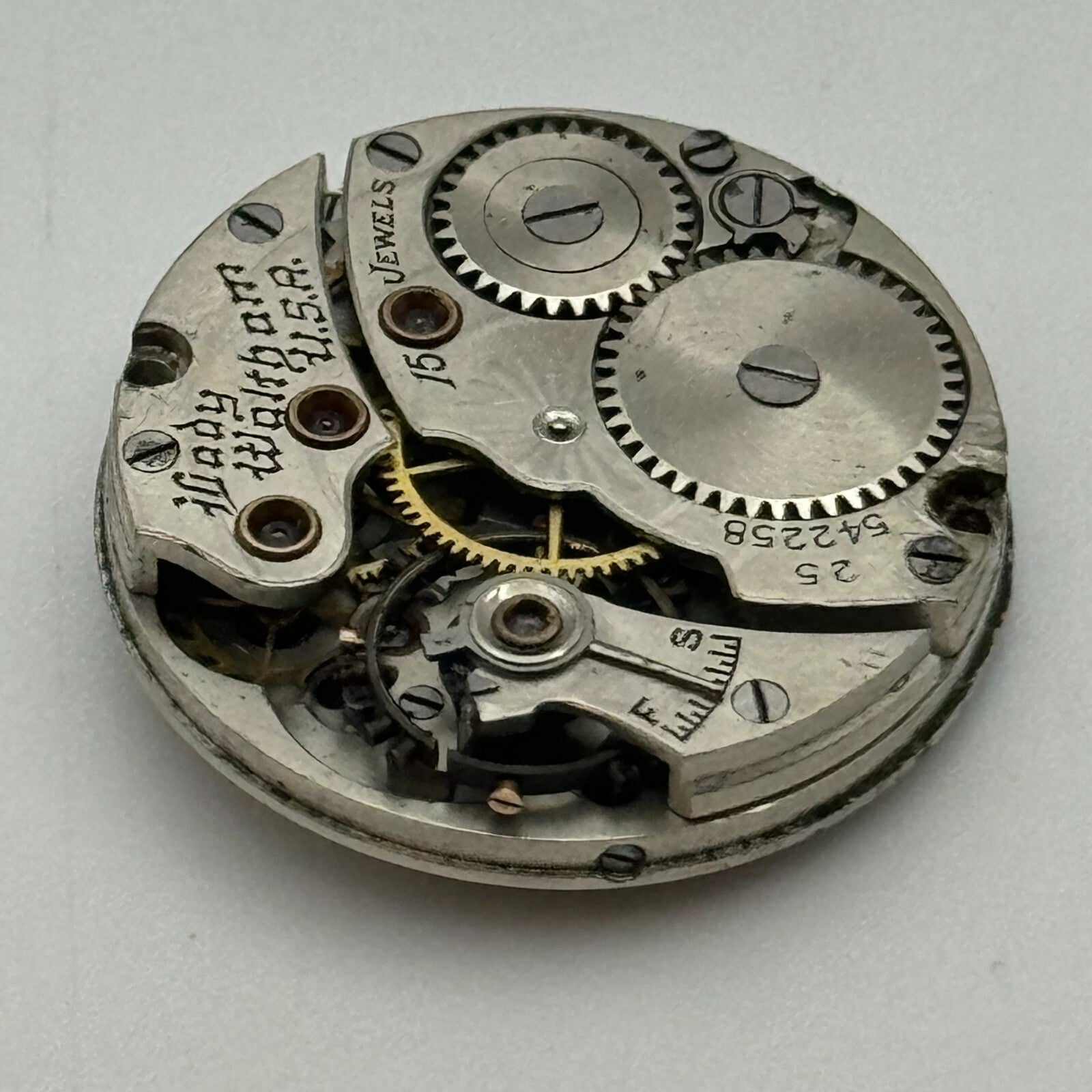 10L Antique Lady Waltham Model L-10 American USA Watch Movement PARTS SPARES