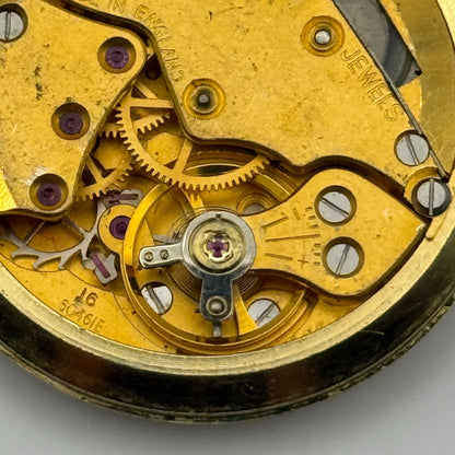 Smiths Astral National 15 60461E Watch Movement Manual Wind Vintage Parts 31.9mm