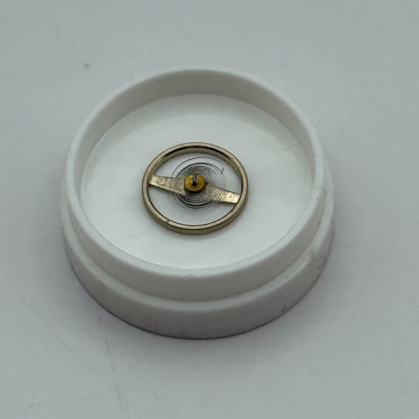 Ebosa 86 Balance Wheel Complete And Spring Conical Piva 1652 Watch Movement Part