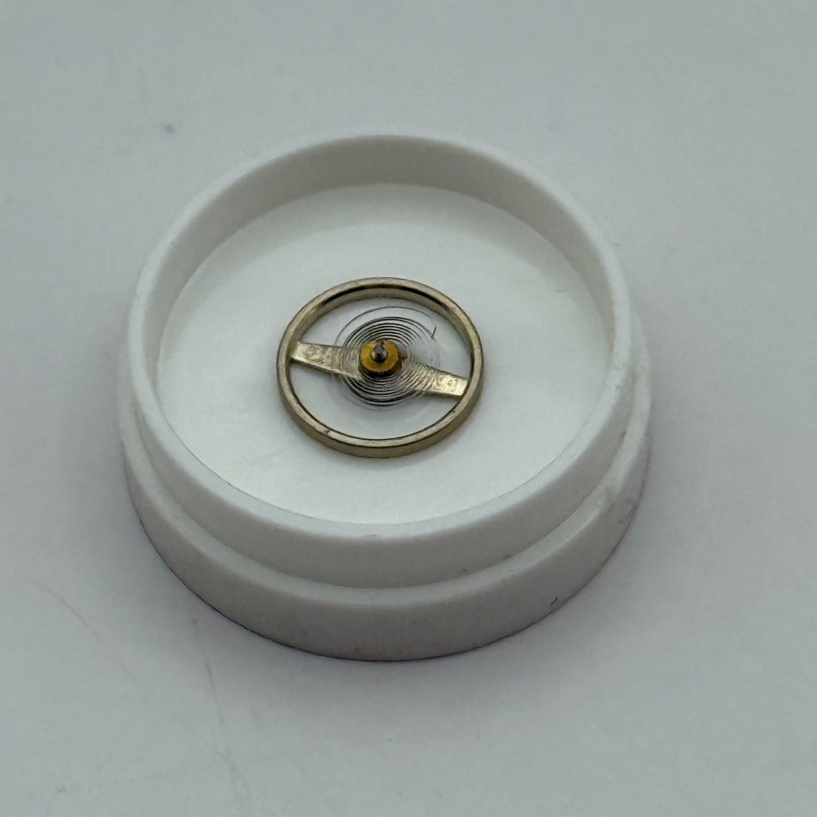 Ebosa 86 Balance Wheel Complete And Spring Conical Piva 1652 Watch Movement Part