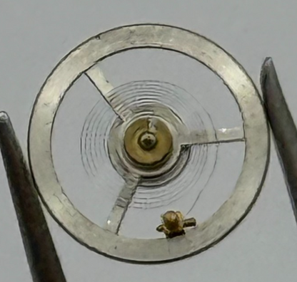 Ebosa 85 Balance Wheel Complete And Spring  132 M Watch Movement Parts NOS