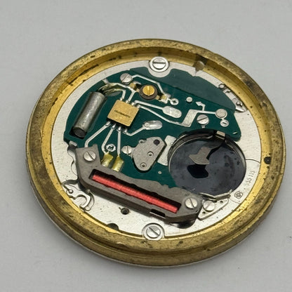 31.5mm Men’s Garrard ETA 555.115 Quartz Watch Movement Vintage PARTS SPARES
