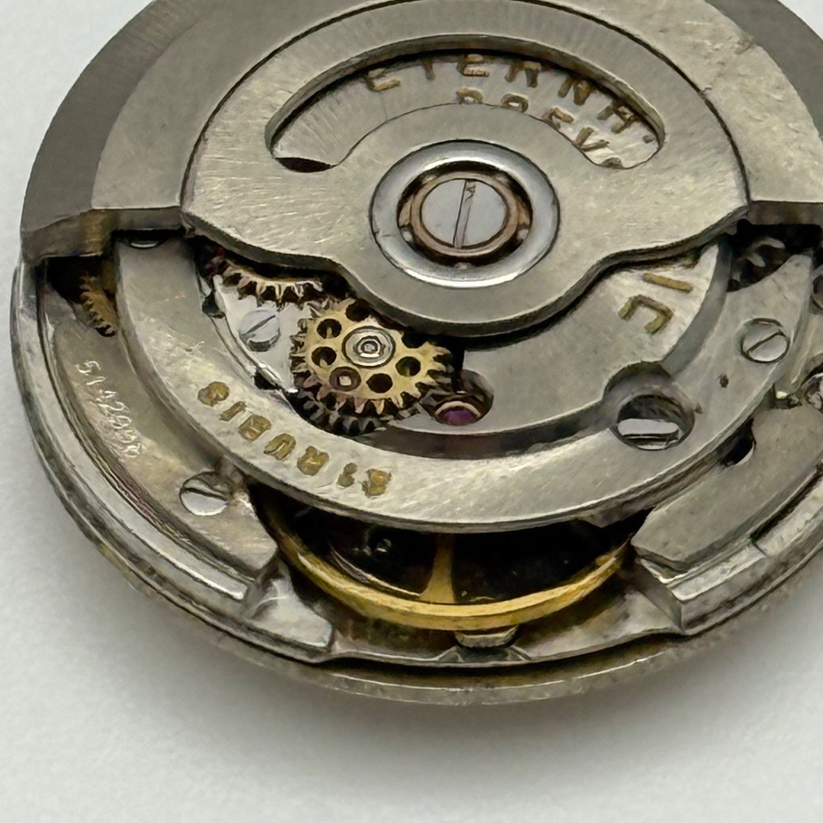 Eterna Matic 1446 Automatic Watch Movement Sahida Ladies Vintage Parts 18.5mm