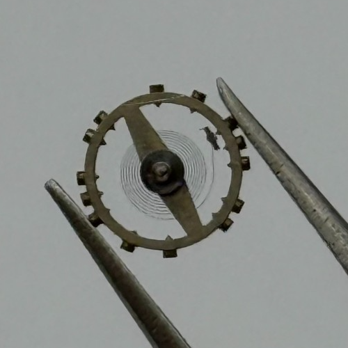 AS 976 1012 Balance Wheel Complete And Spring 29 M Watch Movement Parts NOS