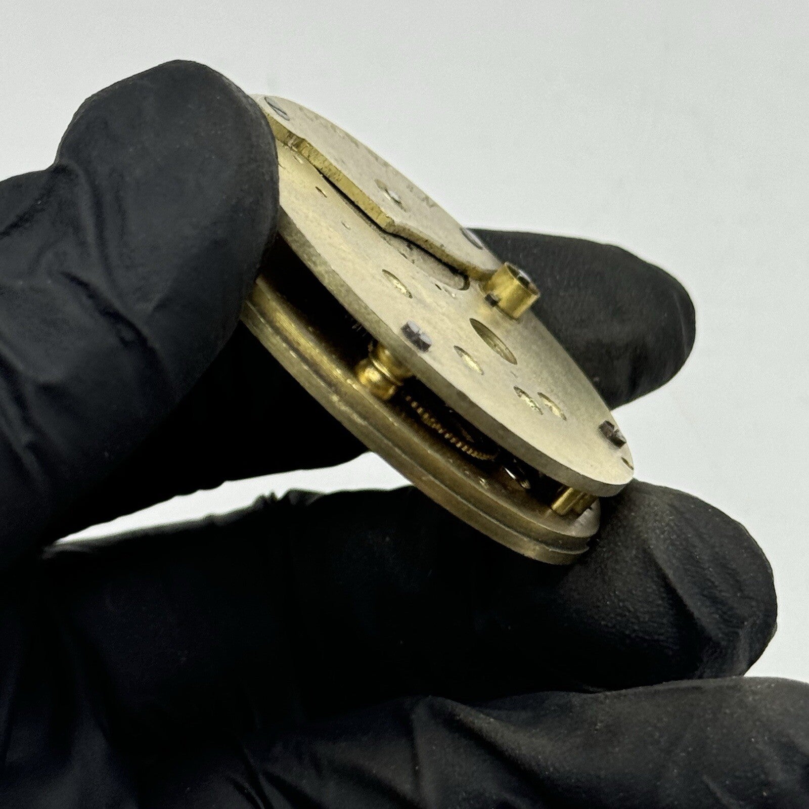 45.6mm Unidentified Partial Pocket Watch Movement FOR PARTS Repair Project