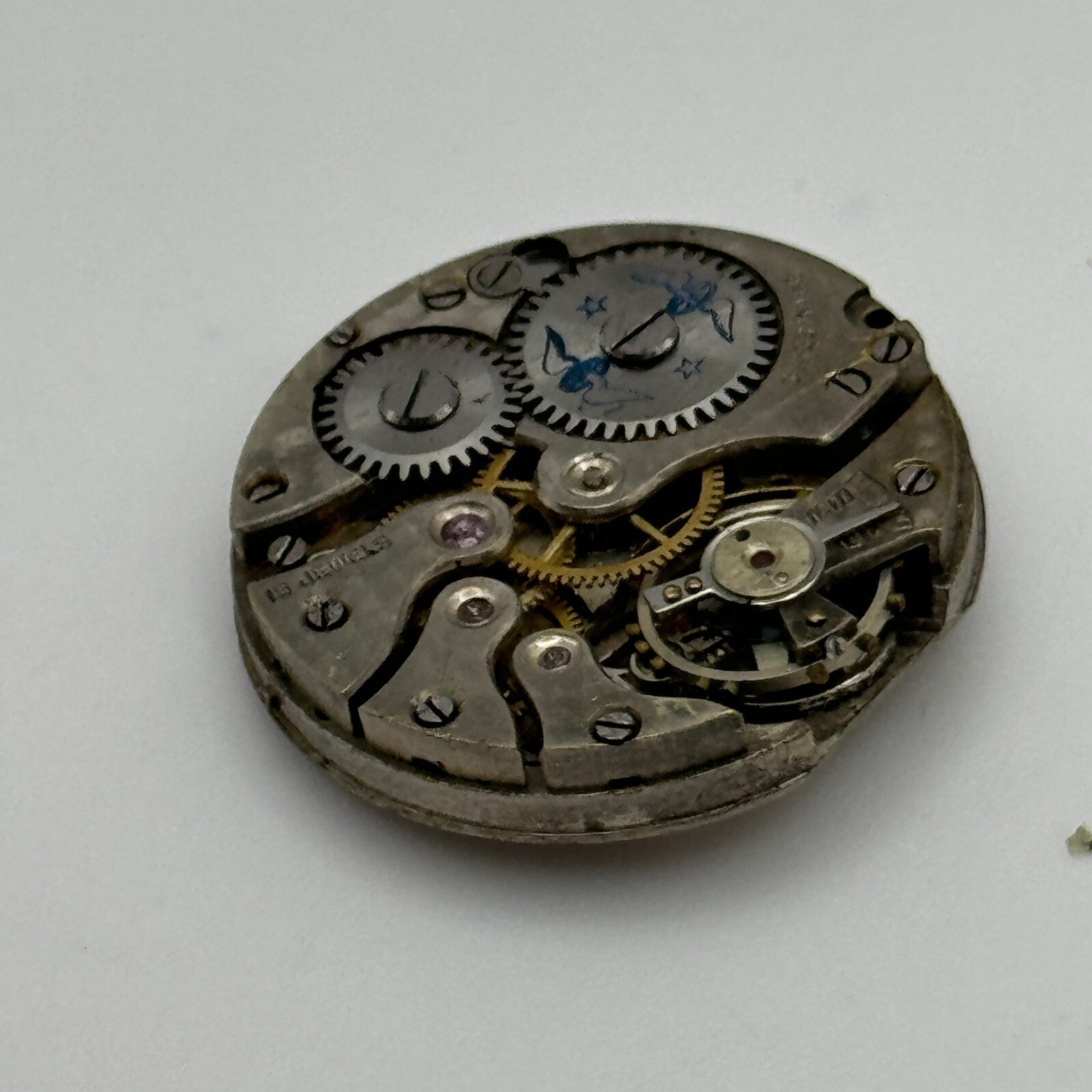 23.6mm Rotary As A Schild 15 Jewels Swiss Manual Wind Watch Movement PARTS
