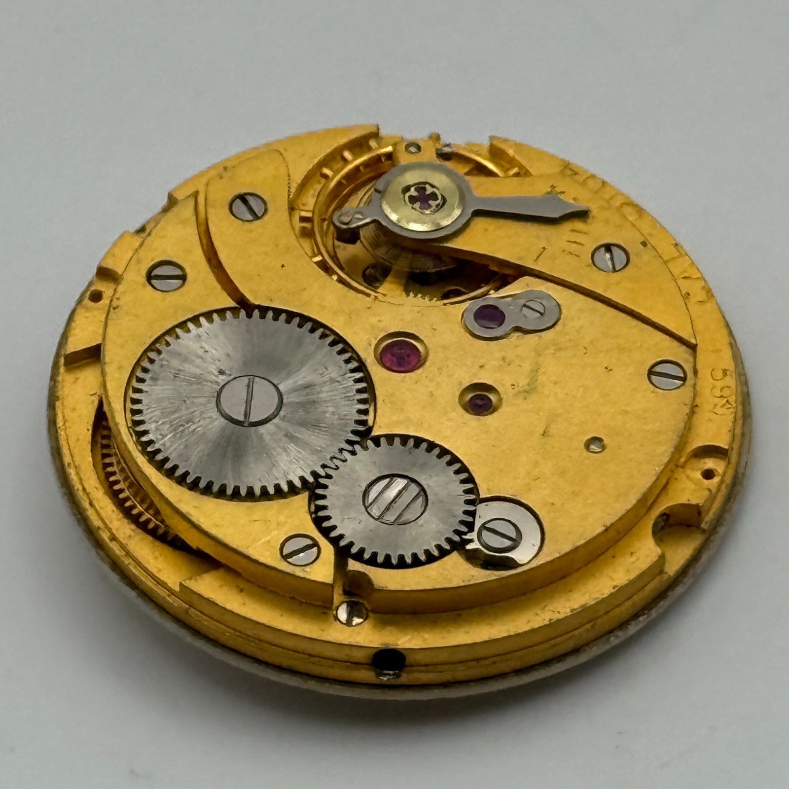 Smiths Imperial Cal 0104 Watch Movement Manual Wind Vintage Parts Repair 27.2mm
