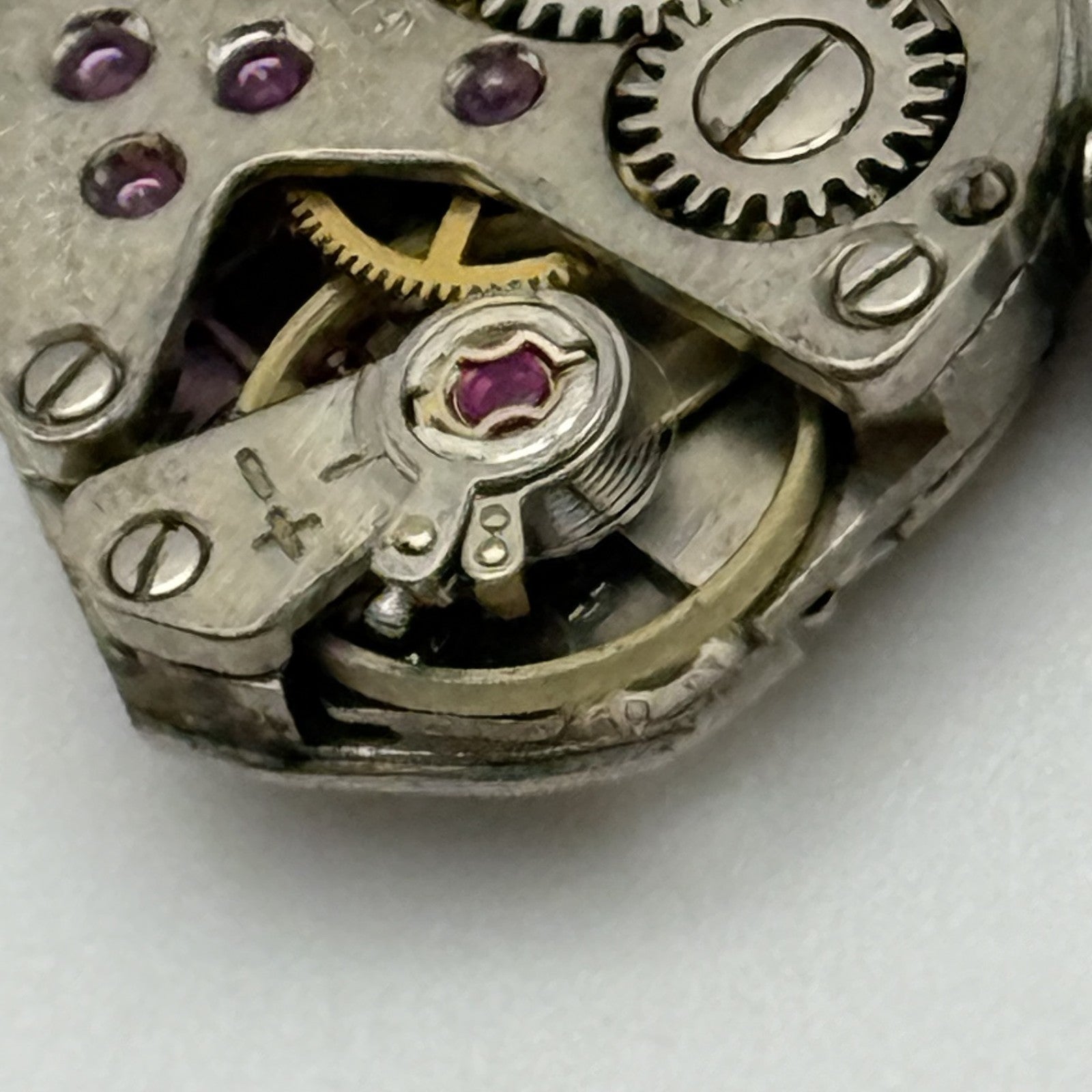 15.2mm Running Vintage Gruen Precision ST Standard 69 Watch Movement PARTS