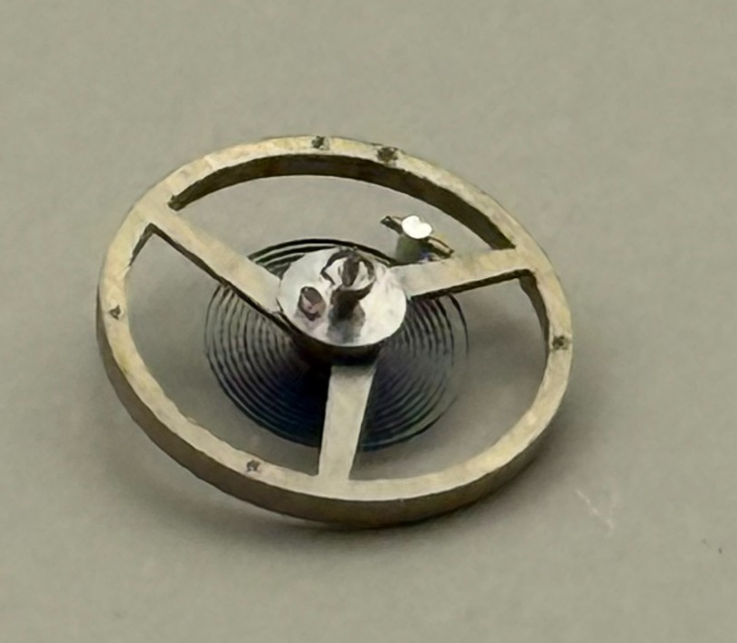 AS 1677 Balance Wheel Complete And Spring Inca 1414 M Watch Movement Parts NOS