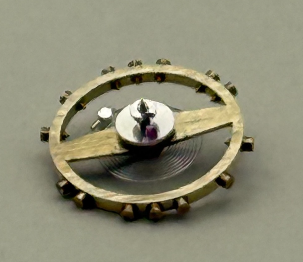 Peseux 120 Balance Wheel Complete And Spring 5¼’’’ 276 M Watch Movement Parts 