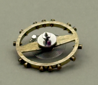 Peseux 120 Balance Wheel Complete And Spring 5¼’’’ 276 M Watch Movement Parts 