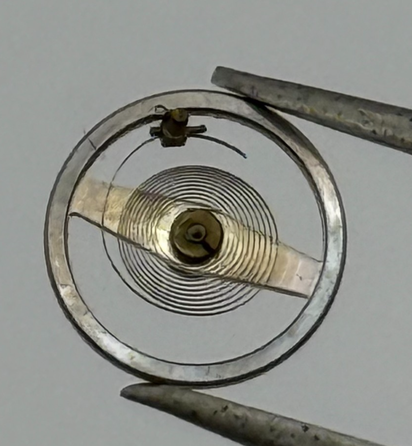 Brac 2021 Balance Wheel Complete And Spring  5¼’’’ 69 M Watch Movement Parts 