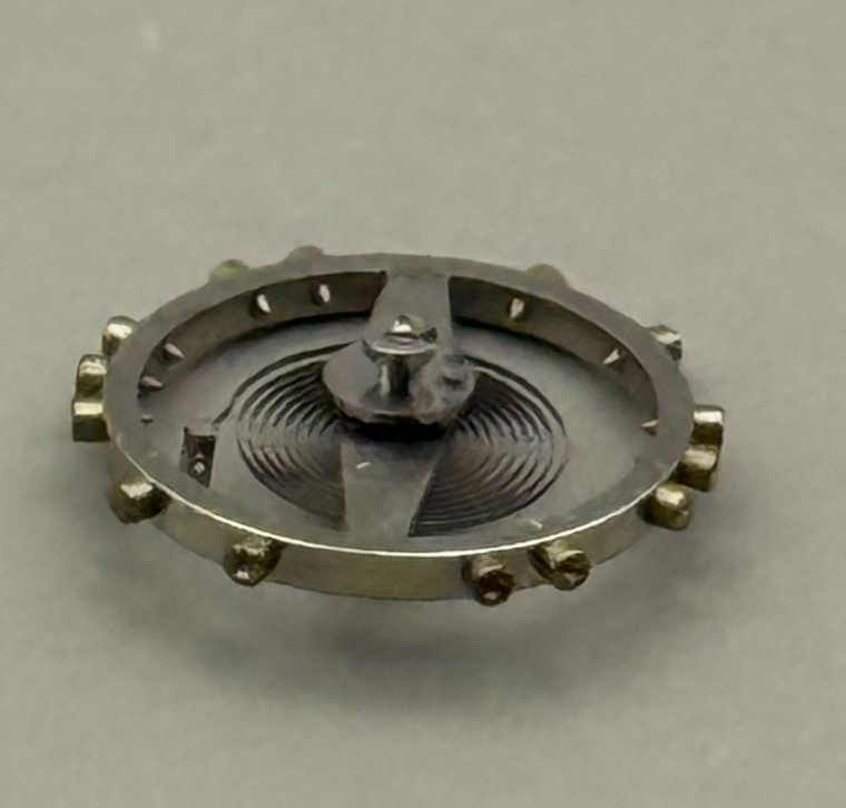 AS 1051 Balance Wheel Complete And Spring 534 M Watch Movement Parts NOS