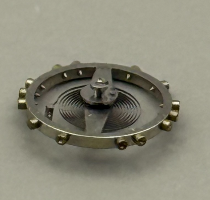 AS 1051 Balance Wheel Complete And Spring 534 M Watch Movement Parts NOS