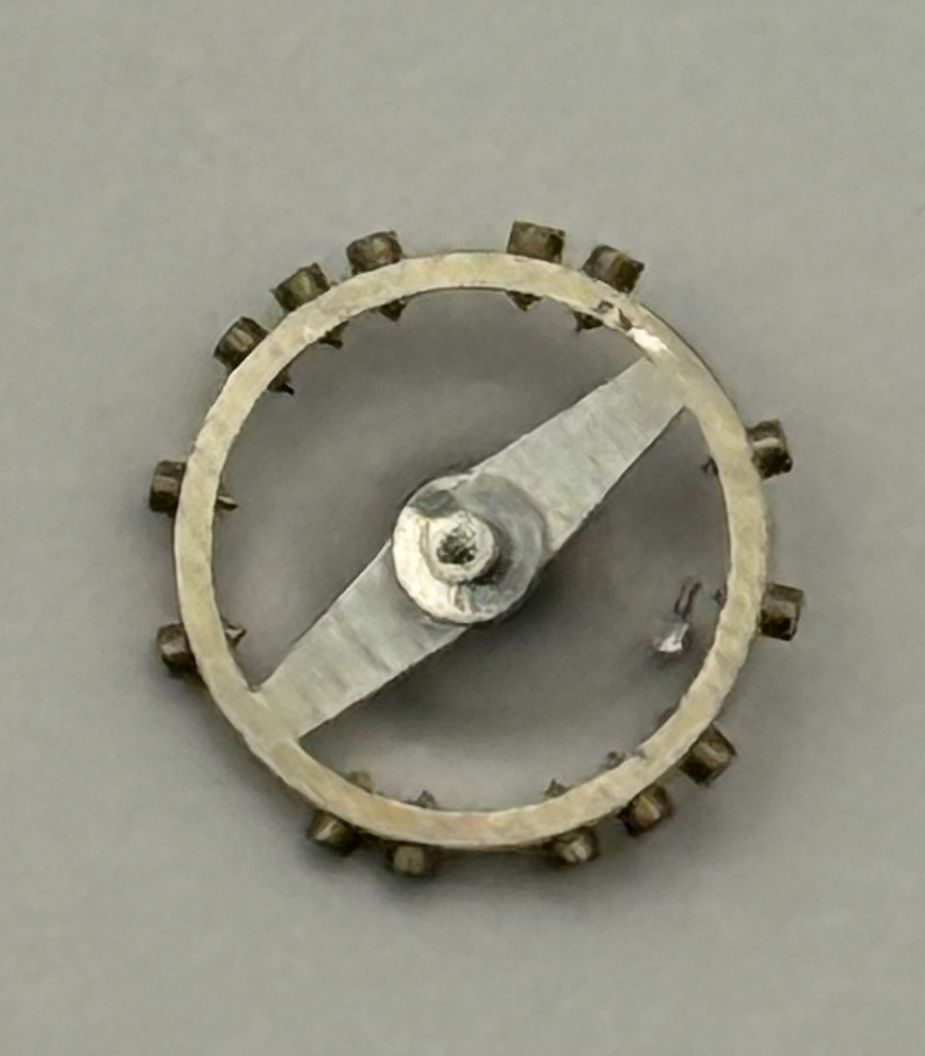 AS 976 1012 Balance Wheel Complete And Spring  29 M Watch Movement Parts NOS