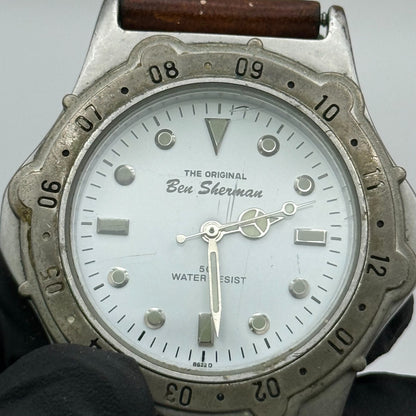 Ben Sherman CNL The Original Men’s Quartz Watch Leather Strap Working 40mm