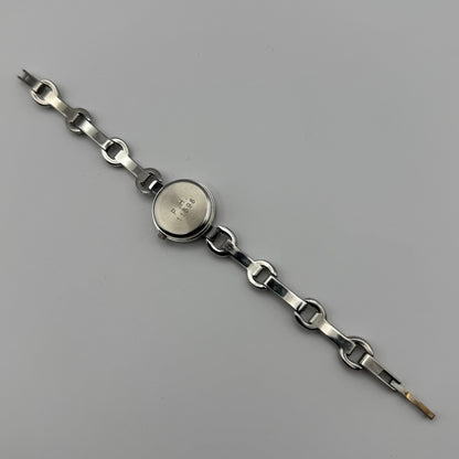 R Ladies Quartz Watch Silver Tone Bracelet Working 22mm New Battery