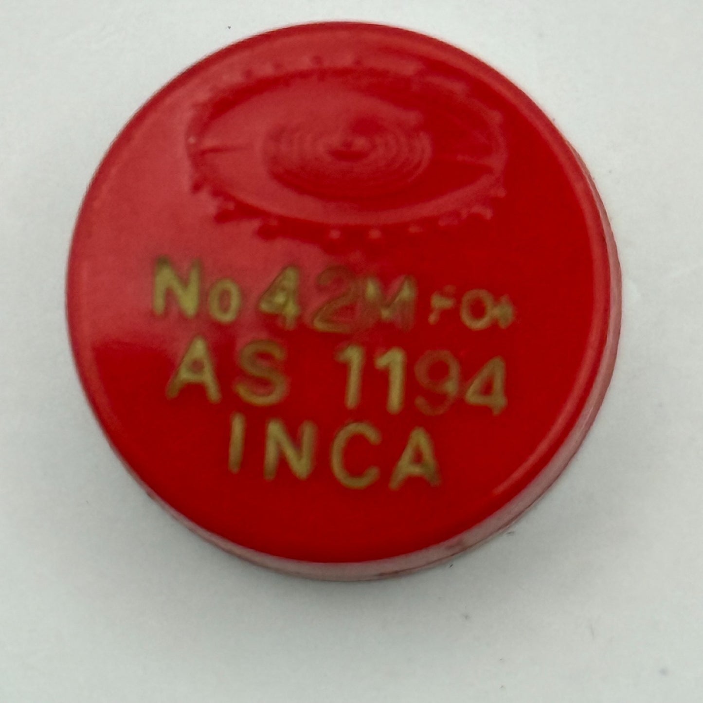 AS 1194 Balance Wheel Complete And Spring Inca 42 M Watch Movement Parts NOS